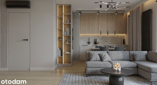 Apartament 40m 10 p. płd.-zach. garaż w Sky Trust pod klucz PREMIUM