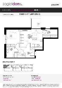 Active City | mieszkanie 2-pok. | B3460
