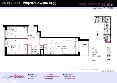 Wojciechowska Square | mieszkanie 53