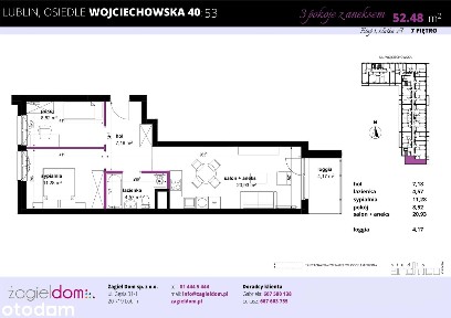 Wojciechowska Square | mieszkanie 53