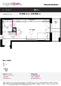 Orkana Residence 3 | mieszkanie 1-pok. | 115