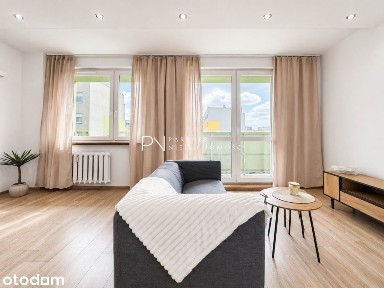 2 pokoje po generalnym remoncie | Balkon | Widok