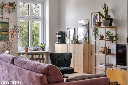 88,43 m²/3 pokoje/kamieniczny klimat/cicho/balkon