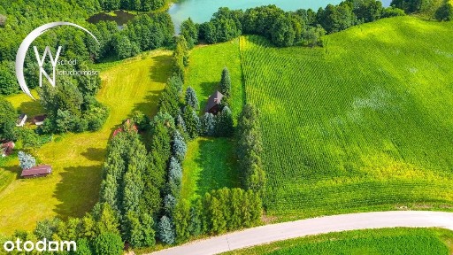 Działka z własną linią brzegową + domek