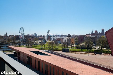 Apartament z panoramicznym widokiem na Motławę