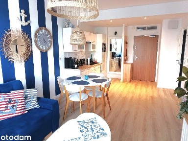 100 METRÓW od MORZA ! 2 pokojowy apartament z balkonem na II piętrze.