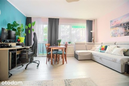 3 pokoje | 63,6 m2 | parter | balkon