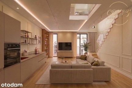 Dwupoziomowy apartament | 105m² + 35 m² tarasu