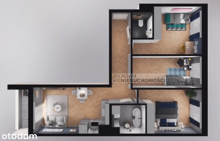 Gotowe 4pok 71m2 balkon|park|-1000Zł/M2|0%