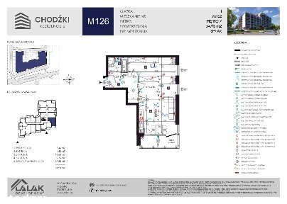3-pokojowe mieszkanie 54m2 + balkon Bezpośrednio