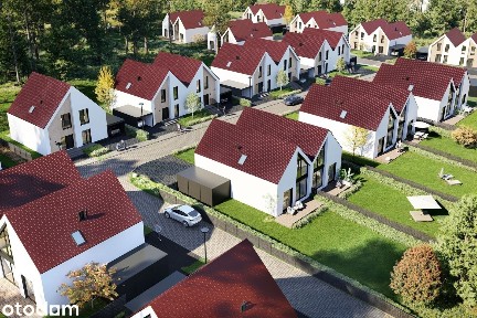 REZERWACJA- Dom jednorodzinny w zabudowie bliźniaczej 2/1