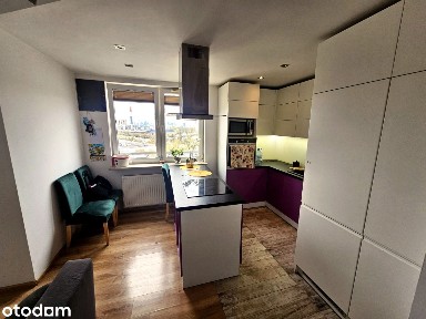 Funkcjonalne 2-pokojowe mieszkanie, 43 m², 11 piętro z panoramą miasta