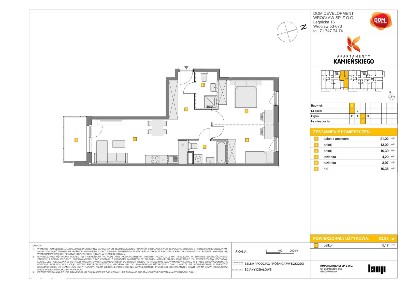 3-pokojowe mieszkanie 62m2 + balkon Bez Prowizji