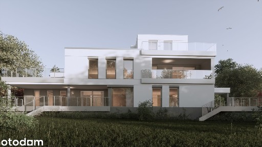 Apartament z dużymi tarasami i garażem dwustanowiskowym