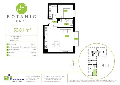 Botanic Park | atrakcyjny apartament nr 91