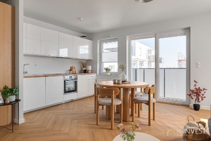 Nowoczesna kawalerka z balkonem | Naramowice | Tramwaj | Żurawiniec | 33,7 m2 | Kampus Morasko