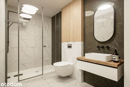 Dom rodzinny 97,59 m² | Bez skosów | Ogród 263 m² - Bliźniak