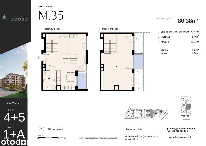 Dzielnica Trust | mieszkanie 1-pok. | C2.35