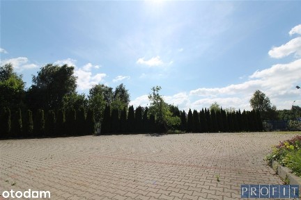 działka 2742m2 budynek biuro/magazyn 202m2