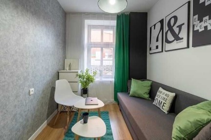 Jasna kawalerka, pet-friendly - Górnych Wałów 4, BRAK PROWIZJI