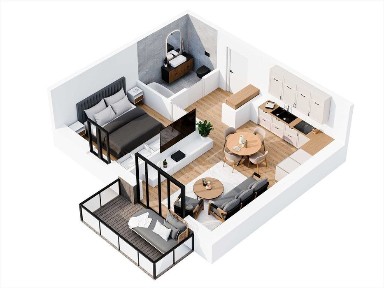 II ETAP | Osiedle Kameralne | Krotoszyn, ul. Przemysłowa | 41-52 m²