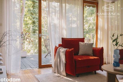 Okazja! Apartament z tarasem tuż przy plaży | 2 sypialnie | Zieleń