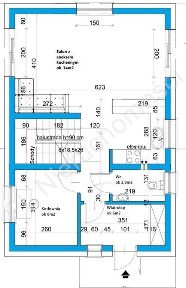 Dom w Adamowie 90 m2, 4 pokoje, działka 1000 m2