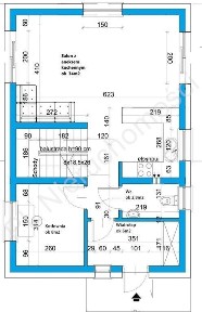 Dom w Adamowie 90 m2, 4 pokoje, działka 1000 m2