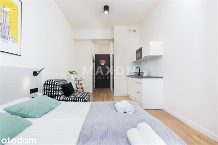 Studio 23 m² przy samych Łazienkach Królewskich