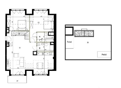 Apartament z tarasem na dachu w Centrum Miasta