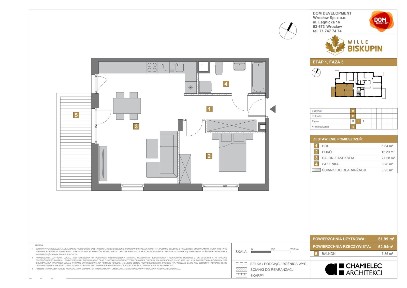 2-pokojowe mieszkanie 51m2 + balkon Bez Prowizji