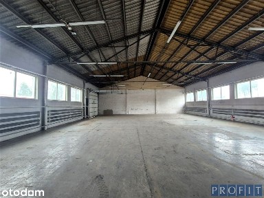Hala 373m2 | Socjal 100m2 | poziom 0