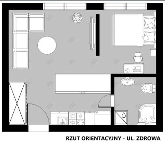 Kawalerka - Bezpośrednio - 25m2 - Doskonała lokalizacja