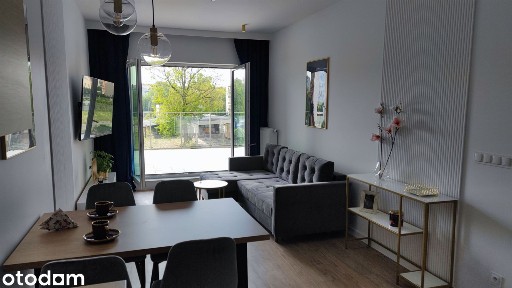 Piękny apartament 45 m2 plus taras 33 m2 full wyposaż, Pstrągowa 18