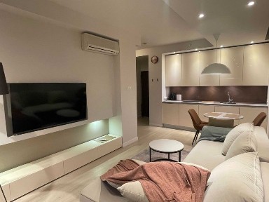 Apartament widokowy w Platinum Towers