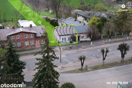 Dom do zamieszkania w centrum Dąbrowic, 2 pokoje, około 50 m2