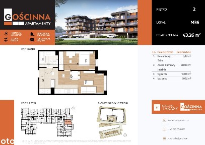 Apartamenty Gościnna 2 | mieszkanie 2-pok. | 36