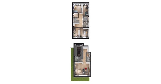 5-pokojowy dom 132m2 + ogródek Bez Prowizji