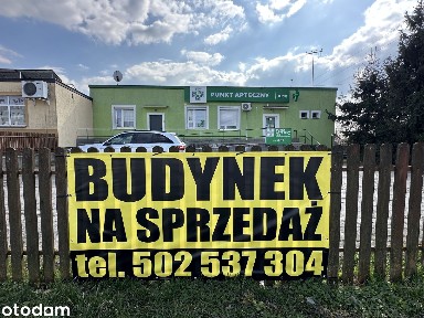 Budynek usługowo-mieszkalny | lokal pod aptekę + mieszkanie | 166,5m2