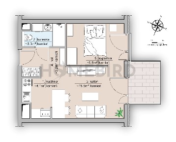 Wygodne mieszkanie w Mennica Residence