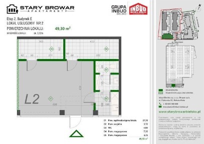 Stary Browar Apartamenty | lokal usługowy U2