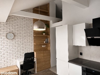 Studio with Mezzanine by the Vistula | Elevator | A/C | Available Now
