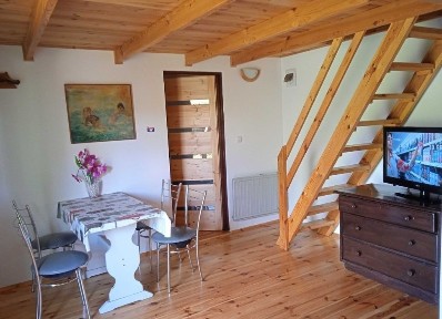 2 domki letniskowe blisko jeziora Sasek Wielki | Duża uzbrojona działka 1507m² |