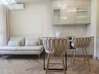 Piękne 2 pokojowe mieszkanie w nowym apartamentowcu Maratońska 49C klimatyzacja, bezpośrednio