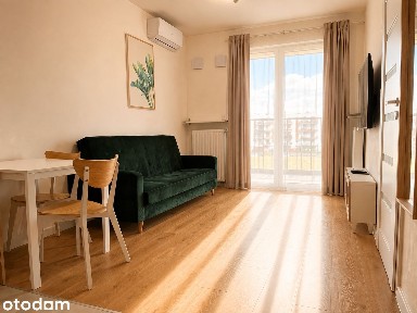 2 pokoje | 35 m² | Klimatyzacja | 5 min do Metra Chrzanów