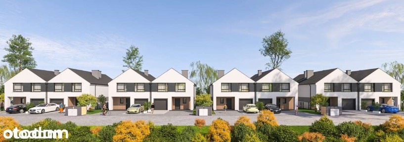 Domy w zabudowie bliźniaczej na osiedlu WRZOSOWYM w Żmigrodzie, 175m2