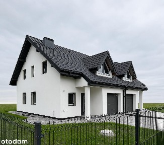 Dom piętrowy w zabudowie bliźniaczej Prądki Gmina Białe Błota