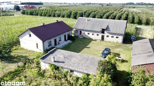 Sprzedam dom z budynkami gospodarczymi na wsi, spokojna okolica