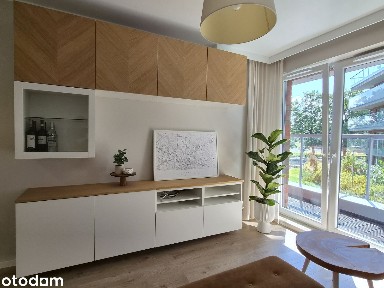 Mieszkanie 2 pok. | Różanka | widok na rzekę | garaż | balkon
