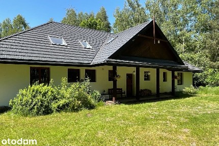 (REZERWACJA) Przepiękny dom w lesie 30min do Wawy autostradą